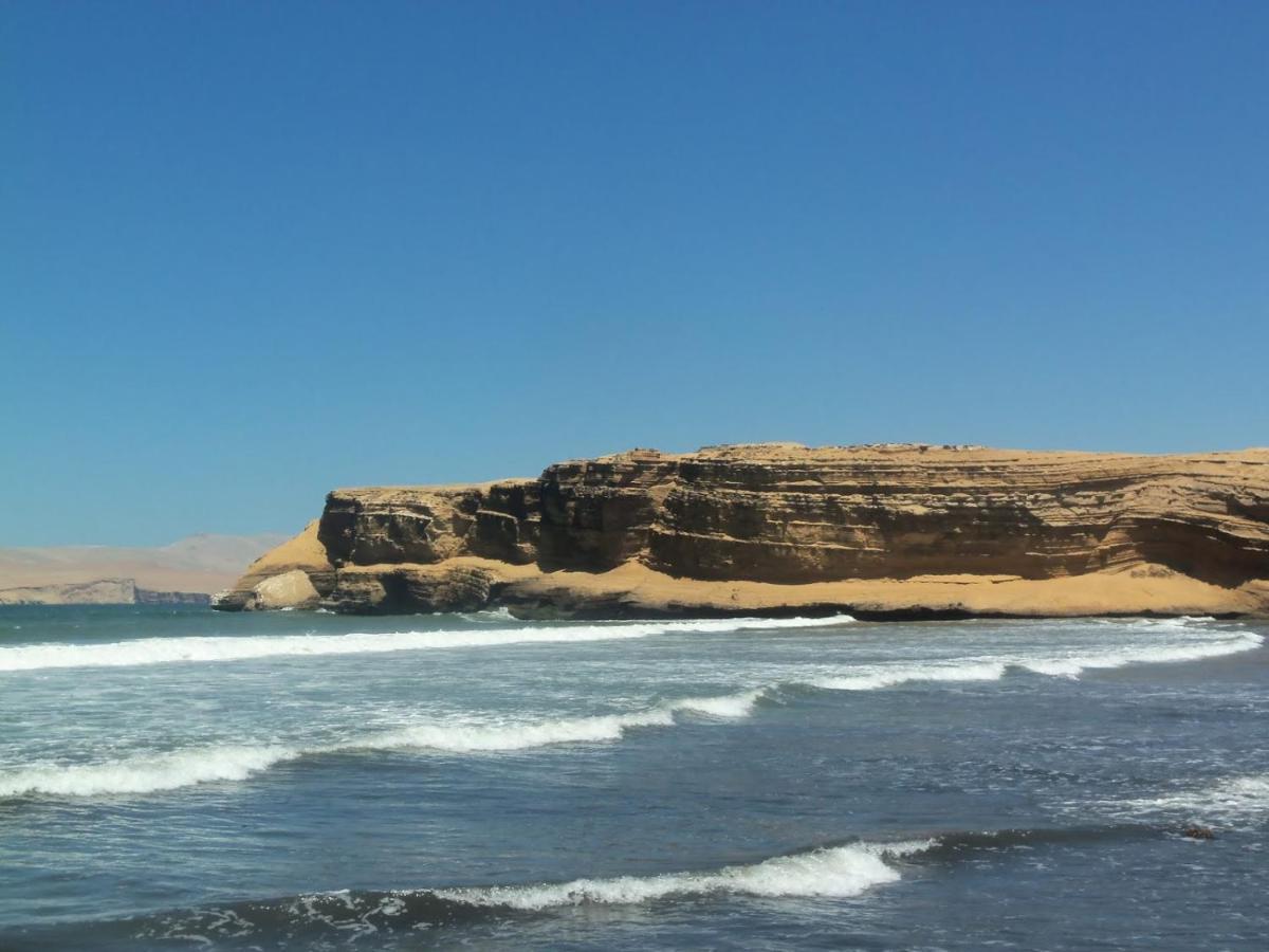 Hotel Ocean Beach Paracas Kültér fotó